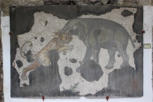 02-05-15 - Elephant and Lion Mosaic