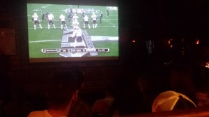 Watching Super Bowl XLIX at the James Joyce Irish Pub in Istanbul