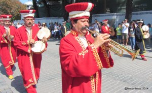 The Mehter Band. Photo credit: Landahlauts.
