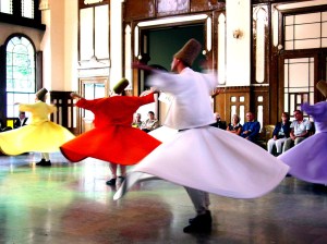 Whirling Dervishes.  Photo credit: Vladimer Shioshvili