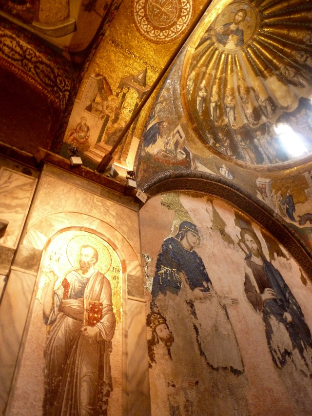 The partial Deesis and Peter. You can see Isaachios on the Deesis panel.