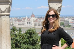 Michelle in the Fisherman's Bastion